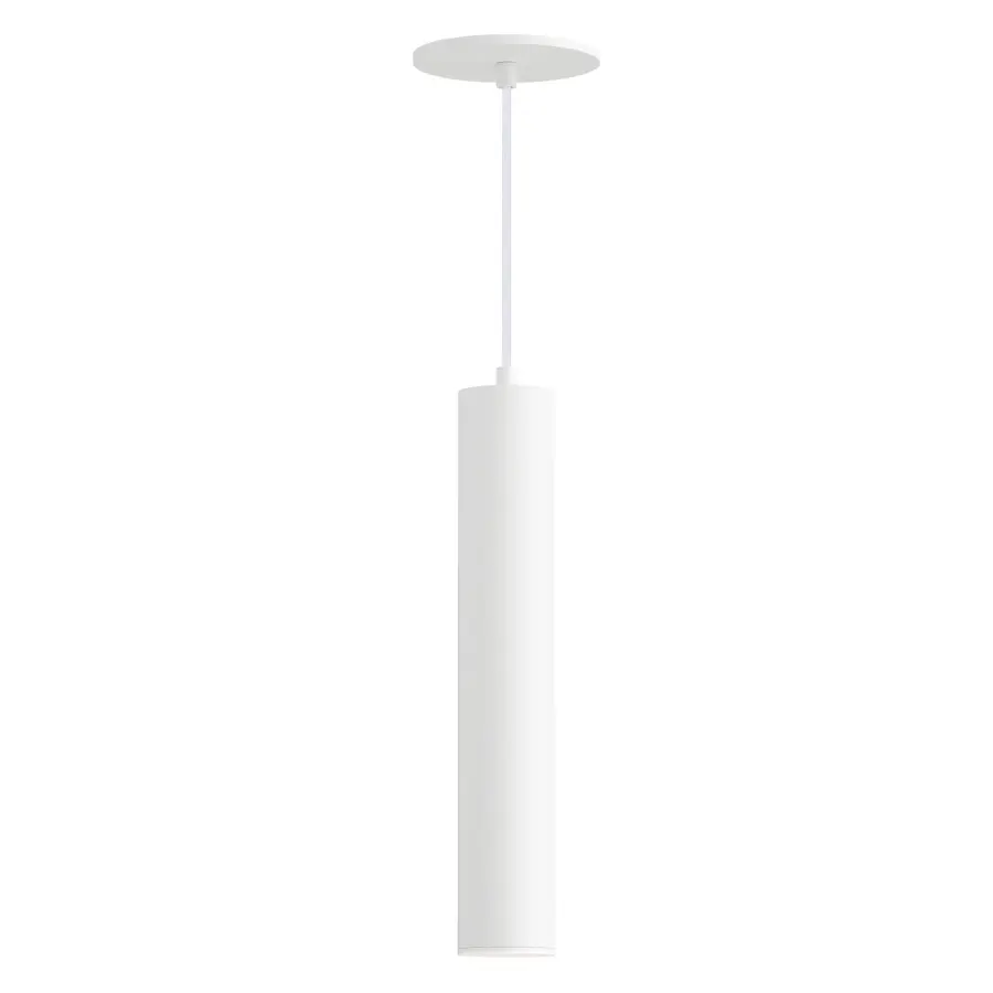 Calibro LED Outdoor Pendant in White - Image 1