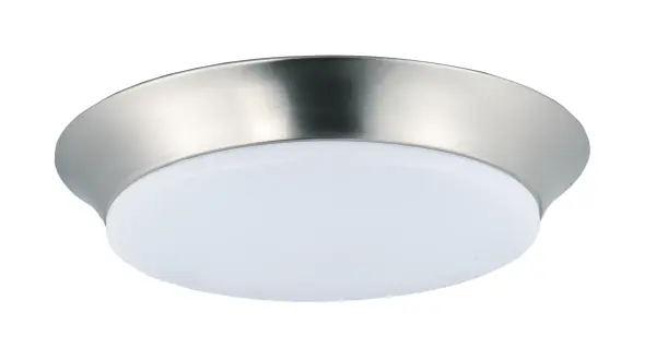 Our economy line of LED flush mounts has just been improved. The base is now made of steel for better heat dissipation, as well as the ability to offer not only Bronze, but White and Satin Nickel as a finish. We still offer the PMMA lens for extreme durability and maximum light transmission.