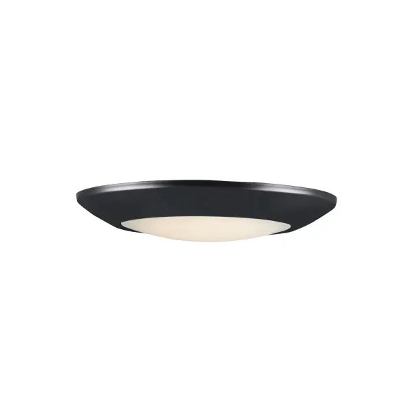 This very compact LED flush mount directly installs on any 4" junction box and gives the look of a recessed trim. Constructed of Die Cast Aluminum, the Diverse luminaire is dimmable and approved for wet or damp locations so it can be used in virtually any ceiling application, including showers.