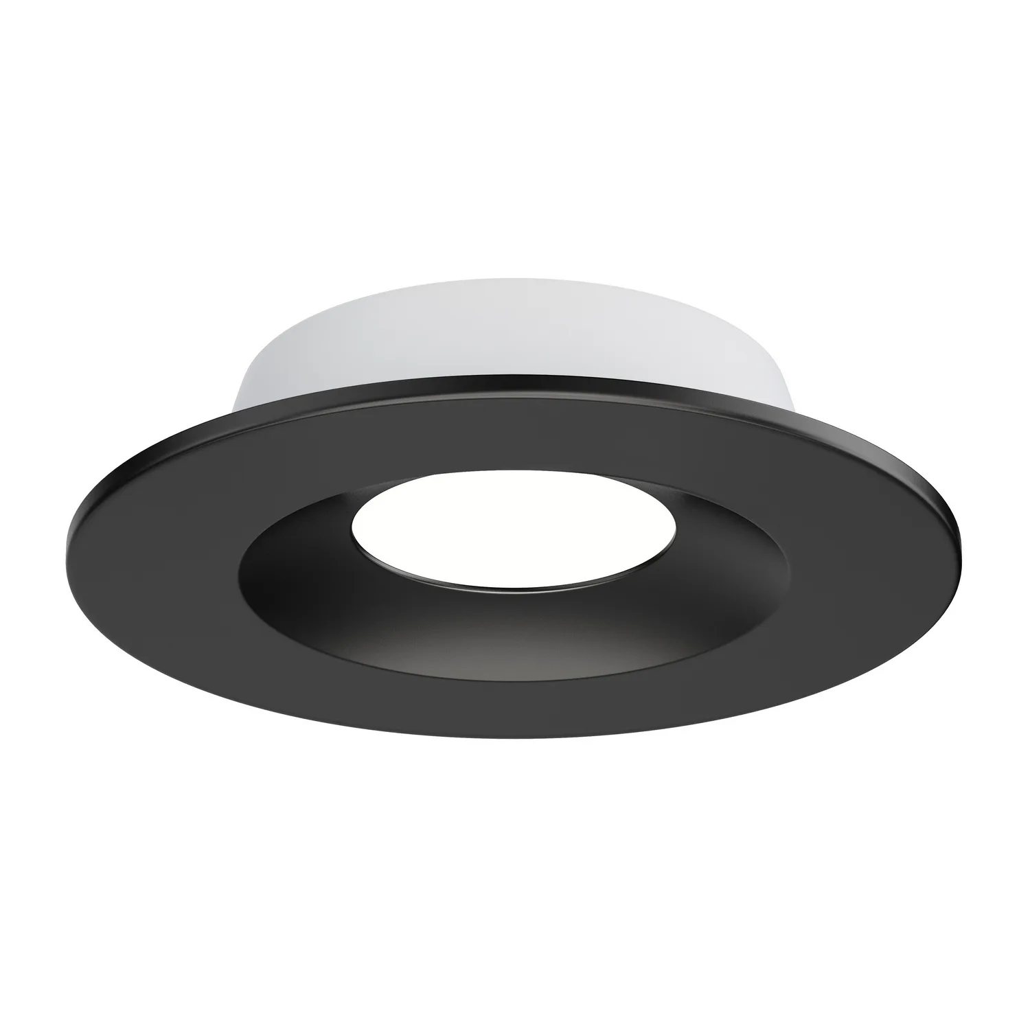 Crisp LED Recessed Downlight in Black