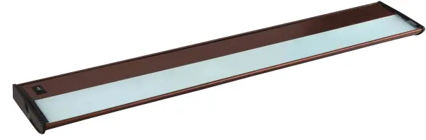 With a sleek profile and direct wiring, the CounterMax MX-X120 xenon under cabinet lighting installs easily and emits a warm light. The hinged top gives easy access to the long-lasting Xenon bulbs and wiring. Cabinets stay cool and safe due to the unique airflow design that limits heat transfer.