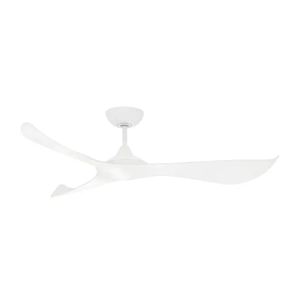 Keanu 56" Ceiling Fan in Matte White - Image 1