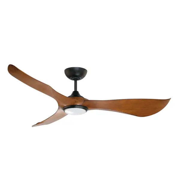 Keanu 56" Ceiling Fan in Black / Walnut - Image 1