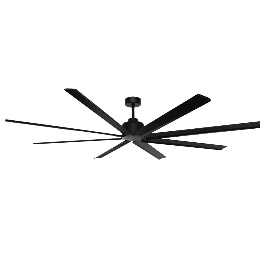 Condor 84" Outdoor Ceiling Fan in Black - Image 1