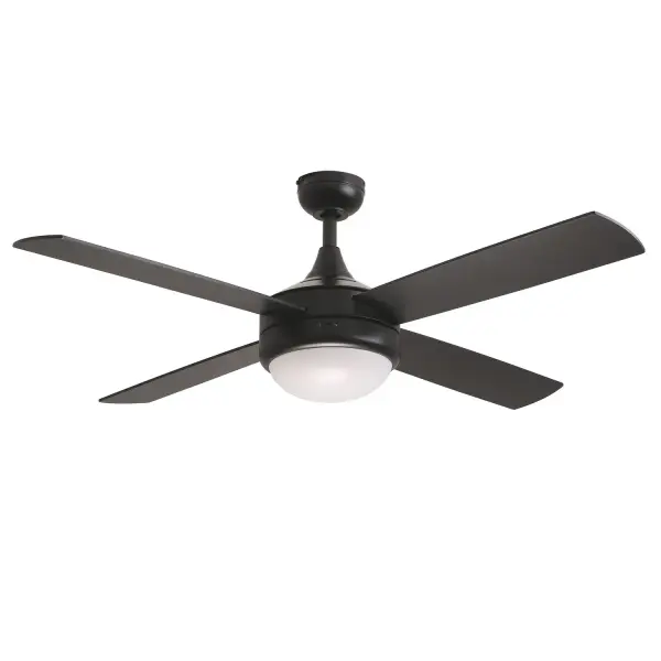 Quattro 52" Ceiling Fan in Black