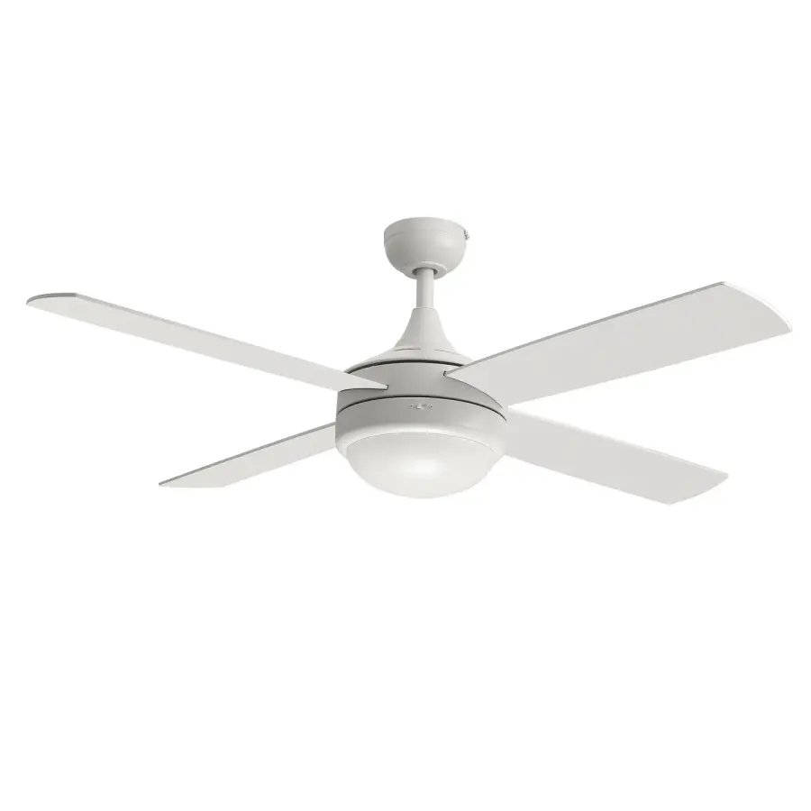 Quattro 52" Ceiling Fan in Matte White