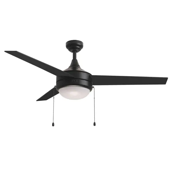 Trio 52" Ceiling Fan in Black