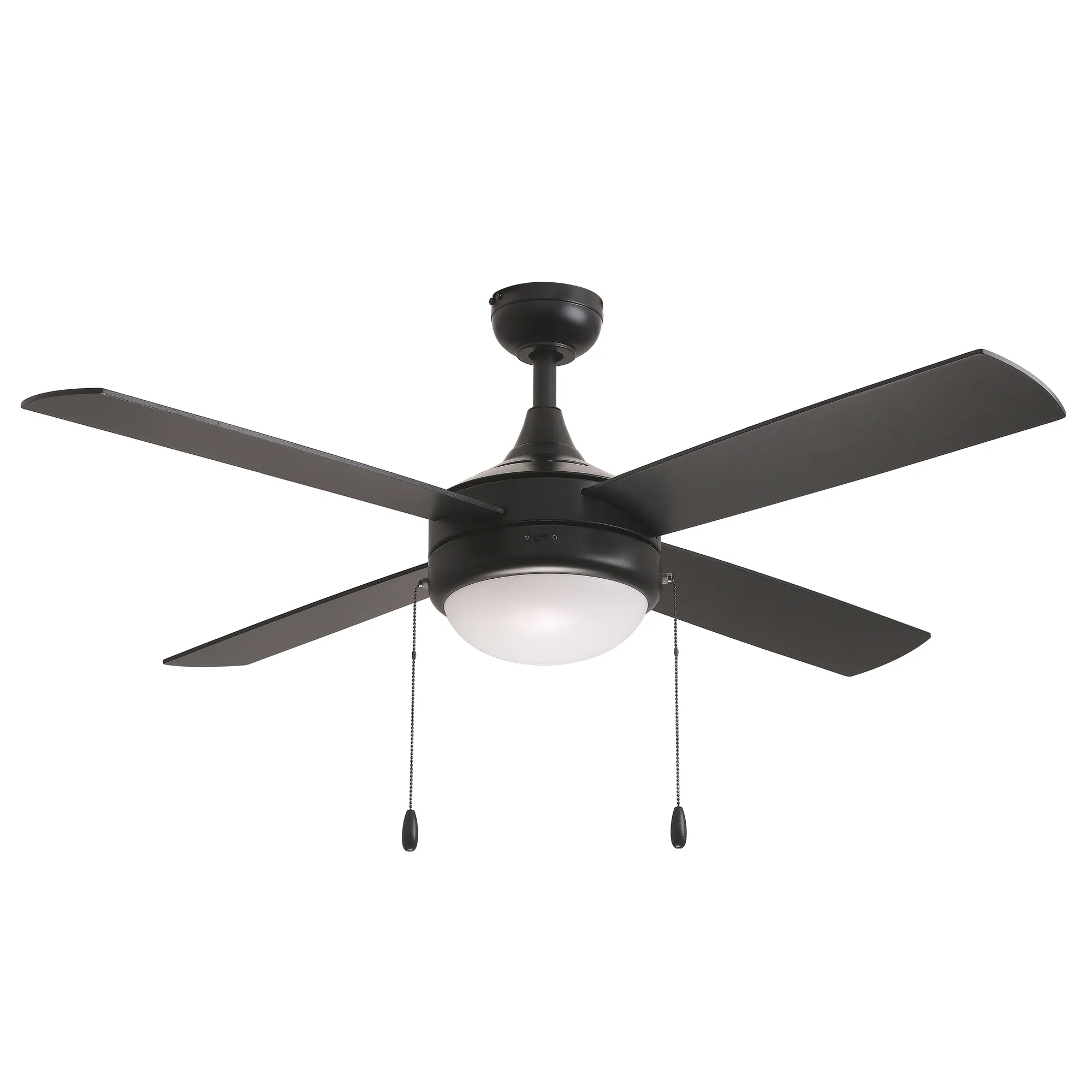 Quattro 52" Ceiling Fan in Black
