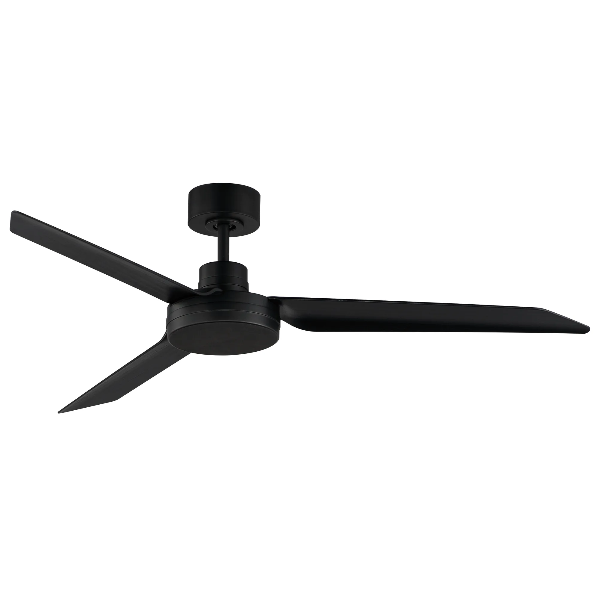 Ultra Slim 52" Outdoor Ceiling Fan in Black