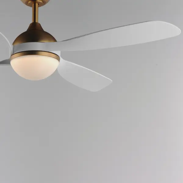 Bola 52" Ceiling Fan in Natural Aged Brass - Image 4