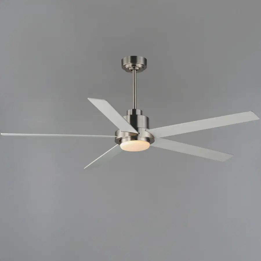 Daisy 60" Ceiling Fan in Satin Nickel - Image 2