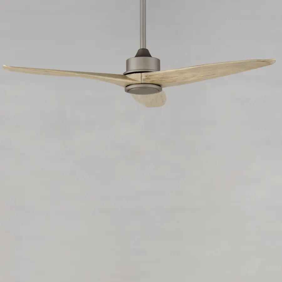 Woodwind 52" Ceiling Fan with LED Light in Charcoal Bronze - Image 2