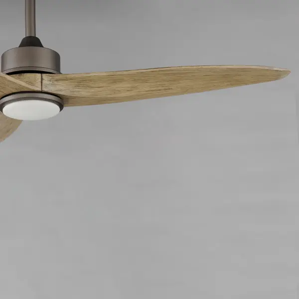 Woodwind 52" Ceiling Fan with LED Light in Charcoal Bronze - Image 4