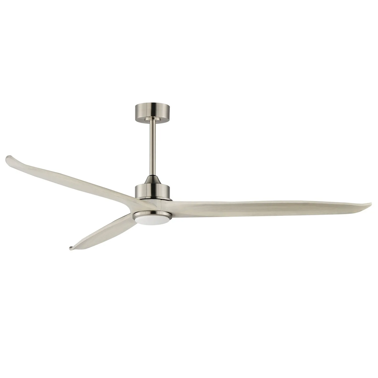 Woodwind 72" Ceiling Fan in Satin Nickel