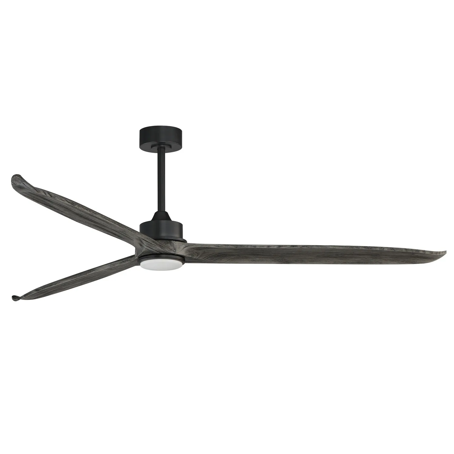 Woodwind 80" Ceiling Fan in Black