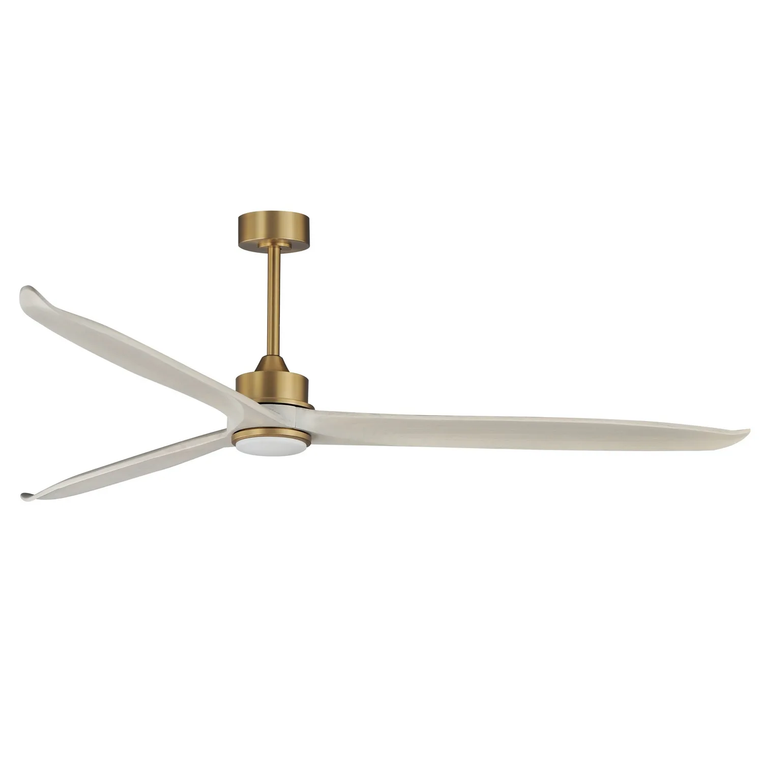 Woodwind 80" Ceiling Fan in Natural Aged Brass