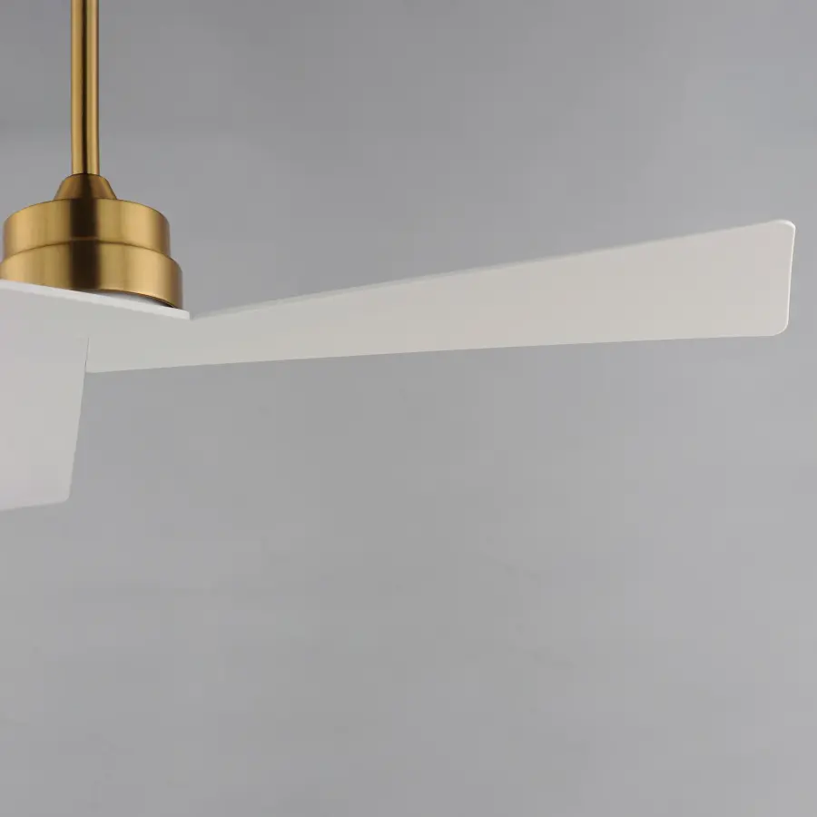 Vortex 52" Ceiling Fan in Natural Aged Brass - Image 3