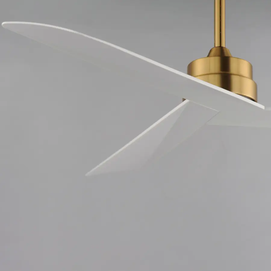 Vortex 52" Ceiling Fan in Natural Aged Brass - Image 4
