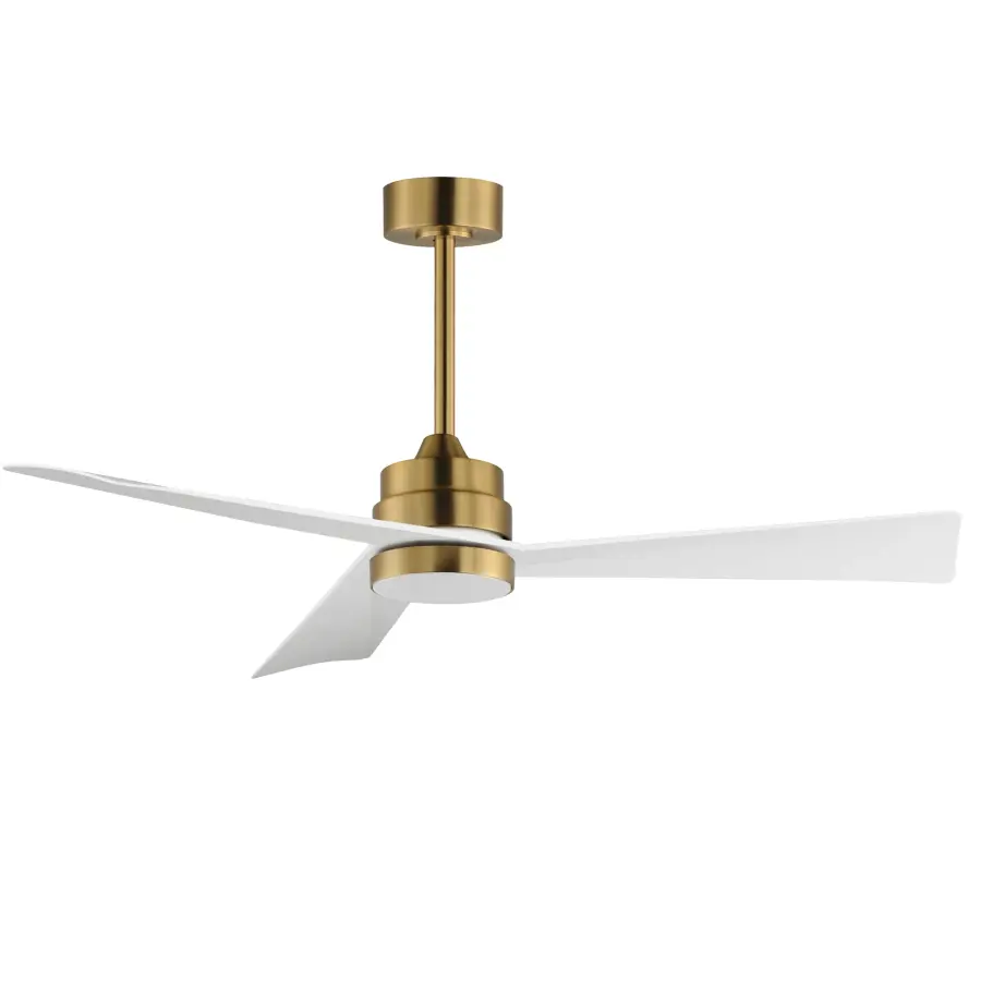 Vortex 52" Ceiling Fan in Natural Aged Brass - Image 1