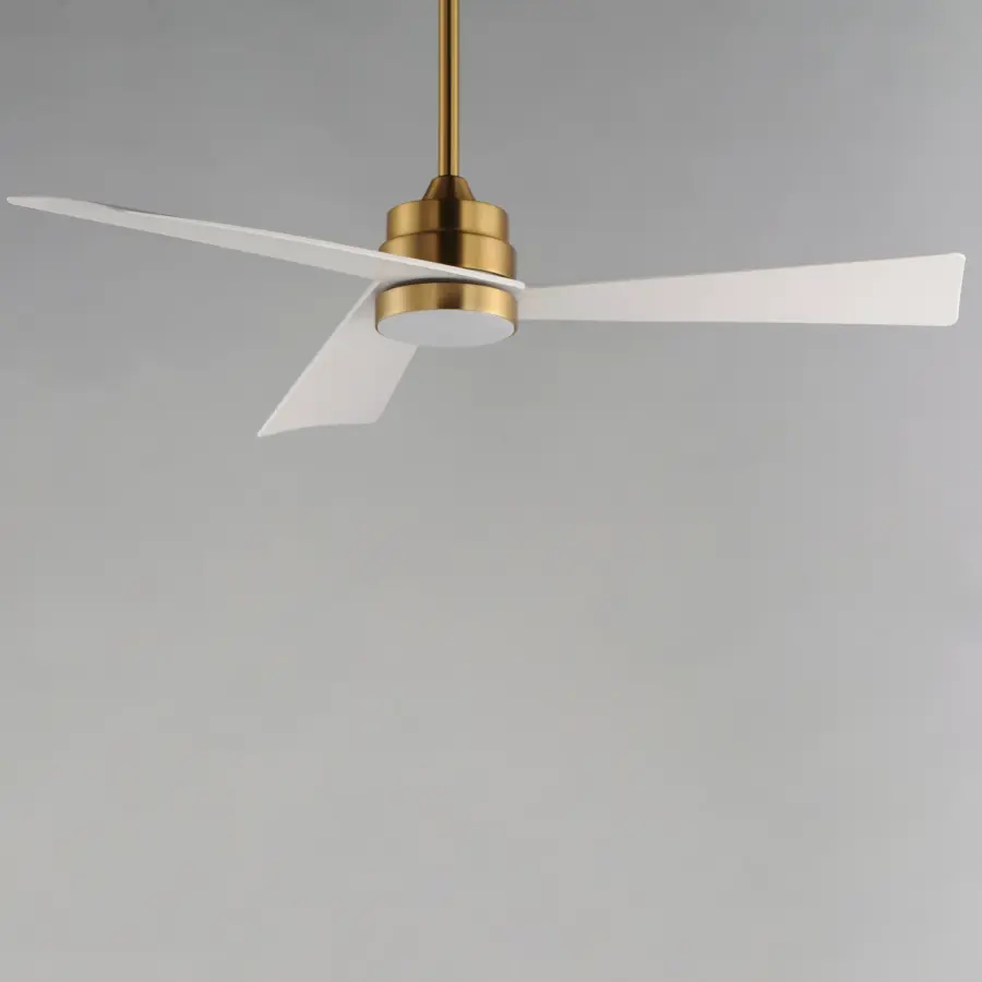 Vortex 60" Ceiling Fan in Natural Aged Brass - Image 2