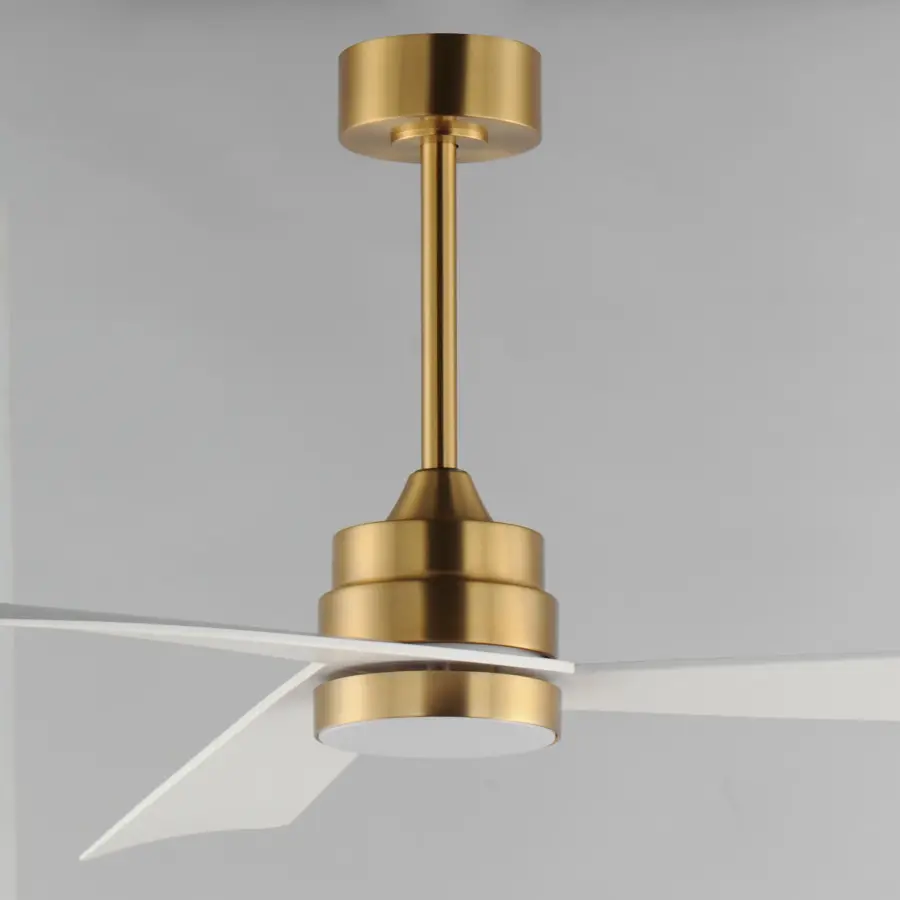 Vortex 60" Ceiling Fan in Natural Aged Brass - Image 3