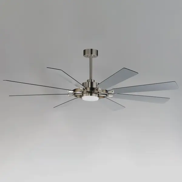 Helm 72" Ceiling Fan in Satin Nickel - Image 3
