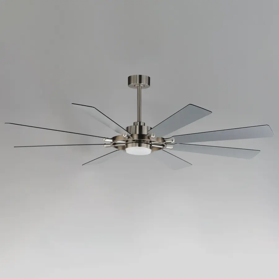 Helm 72" Ceiling Fan in Satin Nickel - Image 3
