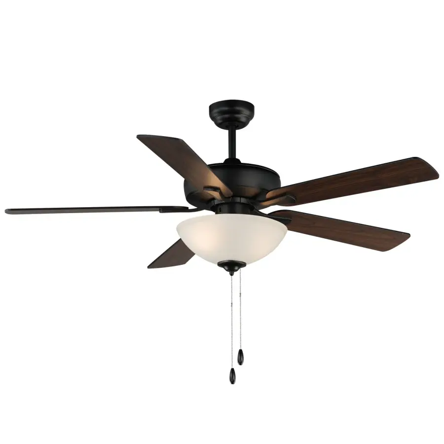 Super-Max 52" Ceiling Fan in Black