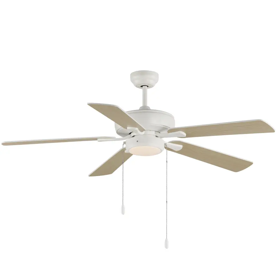 Super-Max 52" Ceiling Fan in Matte White - Image 1