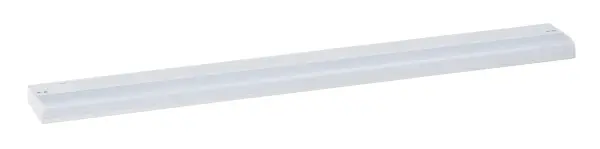 Featuring a defused LED light with an 90+ CRI this 3,000K undercabinet light provides an energy efficient light output at an economical price. Available in six sizes with a white finish housing the 1K family is Maxim's starting value in undercabinet lighting.