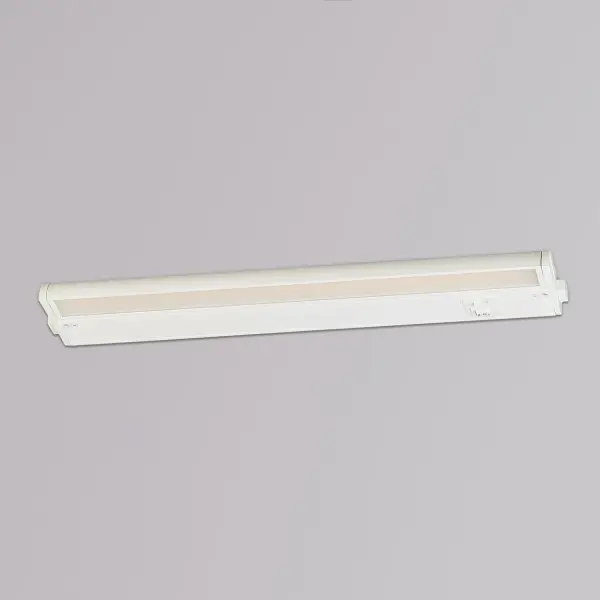 Collection: CounterMax 5K Finish: White Width: 3.50" Height: 1.00" Length: 18.00" Weight: 1.54 lb Bulbs Included Number of Bulbs: 1 Maximum Wattage: 9.00 W Bulb Type: PCB Bulb Base: PCB Integrated Light Source: LED Light Output: 930.00 lm Color Temperature: 2700 K CRI: 90 Dimmable Rated Average Life: 35000 Voltage: 120.00 V Material: Aluminum + LED + PC Safety Listing: cETLus Safety Rating: Damp LED Manufacturer Warranty: 5 Spec Sheet Instructions - alternate view