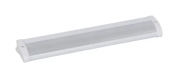 The MX-L120-LO is our economy LED Under counter. It features an extruded aluminum body with anodized finishes and a frosted acrylic lens. Its easy mount end caps makes for easy and quick installation without the use of clips. Can be direct wired with the use of direct wire box or plugged directly into outlet. Collection: CounterMax MX-L120-LO Finish: White Width: 2.00" Height: 1.00" Length: 10.00" Weight: 0.26 lb Bulbs Included Number of Bulbs: 1 Maximum Wattage: 6.00 W Bulb Type: PCB Bulb Base: PCB Integrated Light Source: LED Light Output: 390.00 lm Color Temperature: 3000 K CRI: 90 Rated Average Life: 40000 Voltage: 120.00 V Material: Aluminum, Acrylic Safety Listing: cETLus Safety Rating: Dry LED Manufacturer Warranty: 15 Spec Sheet Instructions Parts Diagram
