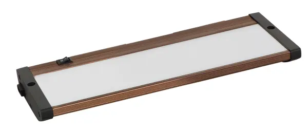 The MX-L120-EL features a new edge illuminated technology that provides even light without the common LED spots on the counter. The enclosed design does not need to be open for either wiring or for mounting. Knockouts for wiring are on a removable plate on the back for quick and easy wiring.