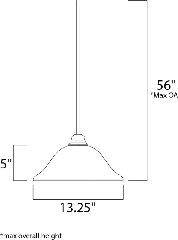 Maxim Lighting's commitment to both the residential lighting and the home building industries will assure you a product line focused on your lighting needs. With Maxim Lighting you will find quality product that is well designed, well priced and readily available. - alternate view