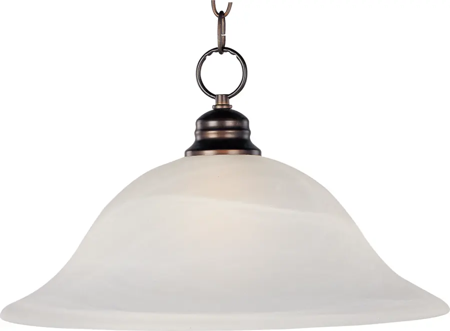 Essentials One Light Pendant in Oil Rubbed Bronze - Image 1