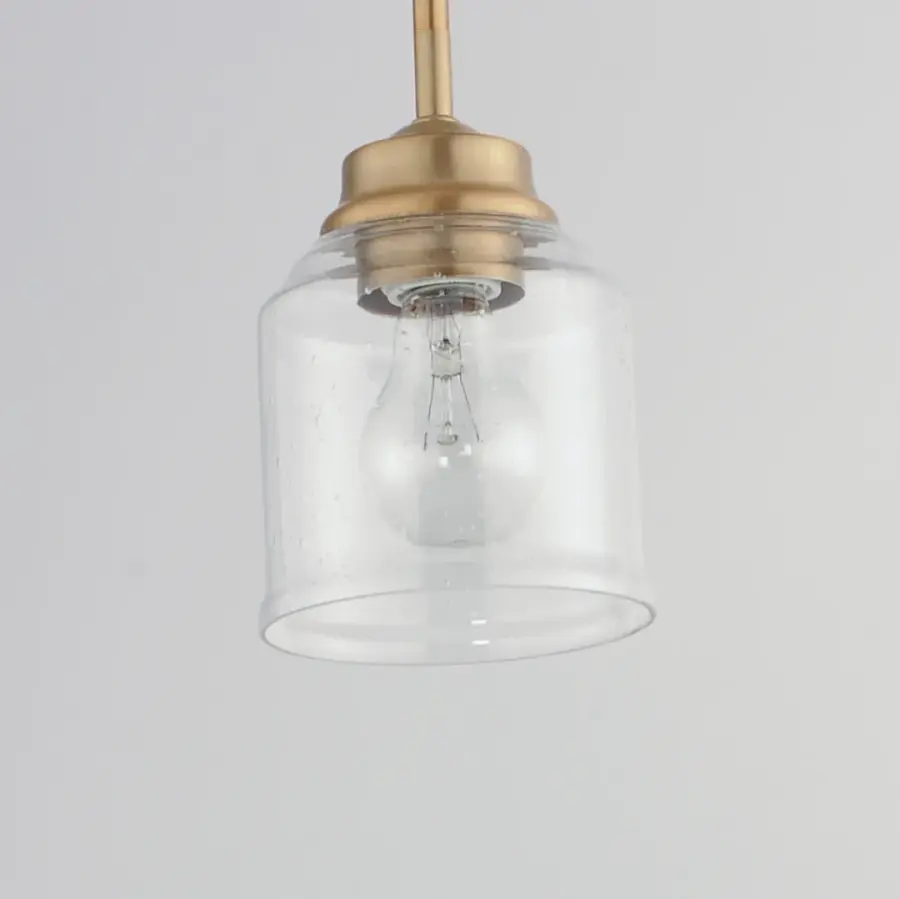 Acadia One Light Pendant in Heritage Brass - Image 4