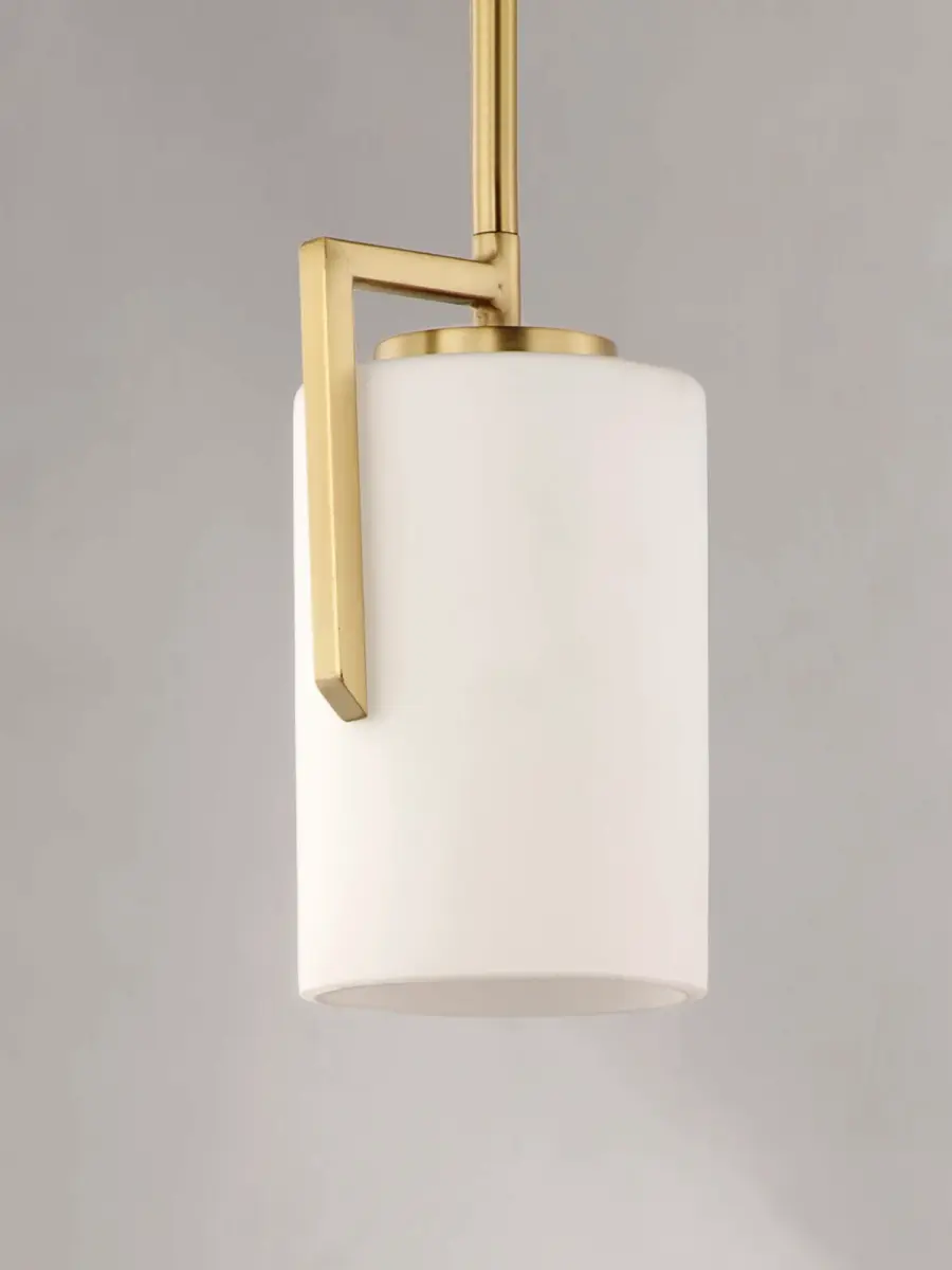Dart One Light Mini Pendant in Satin Brass - Image 4