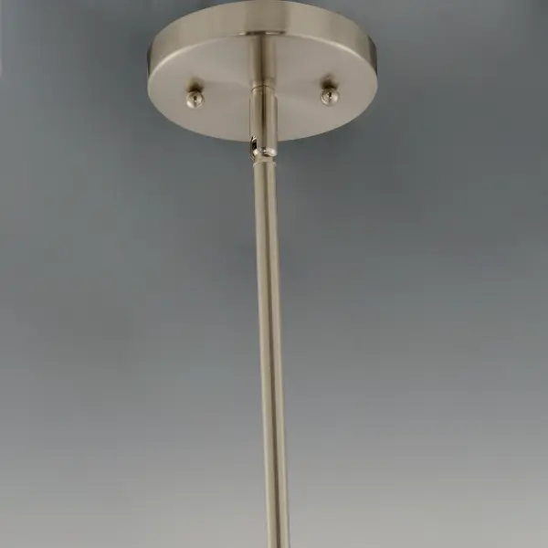 Sleek One Light Mini Pendant in Satin Nickel - Image 4