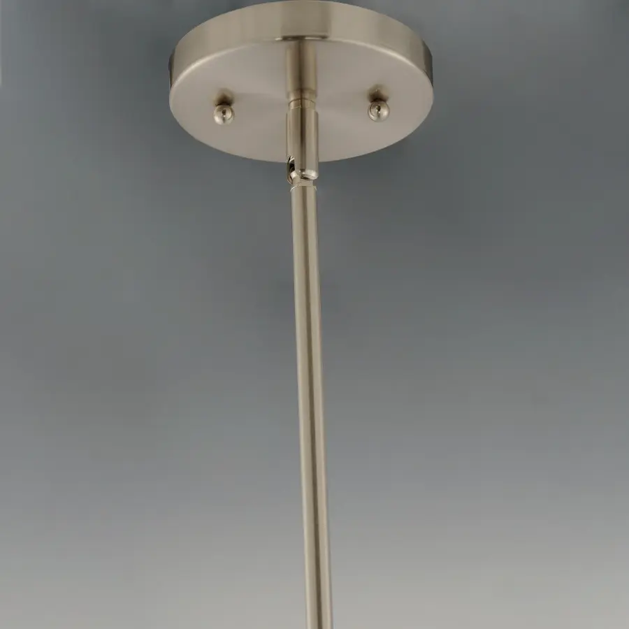 Sleek One Light Mini Pendant in Satin Nickel - Image 4