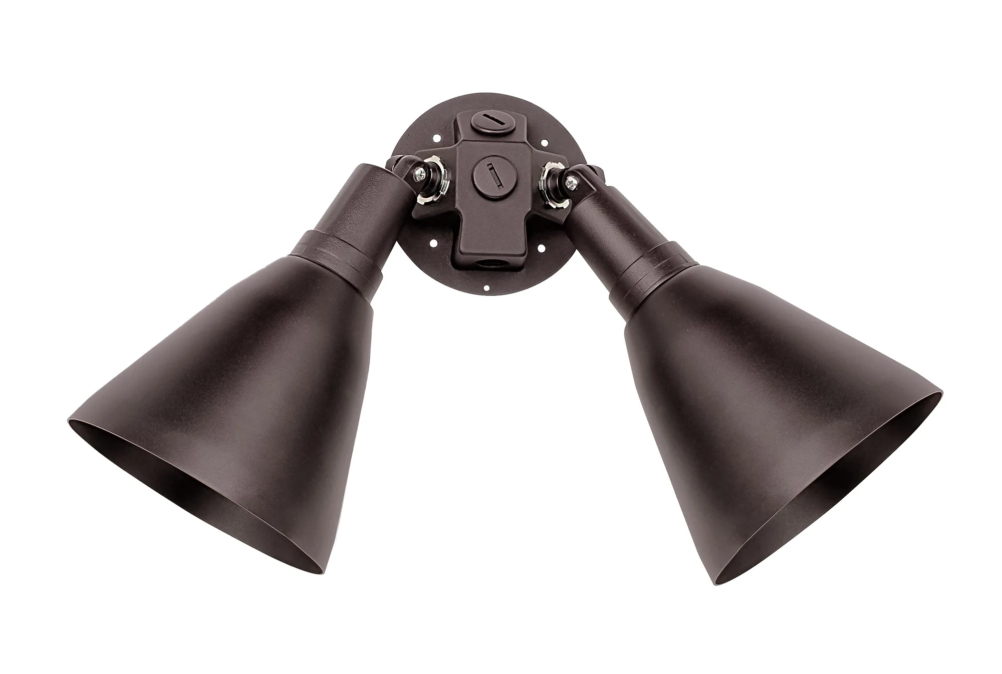 Spots Two Light Outdoor Wall Lantern in Tawny Bronze