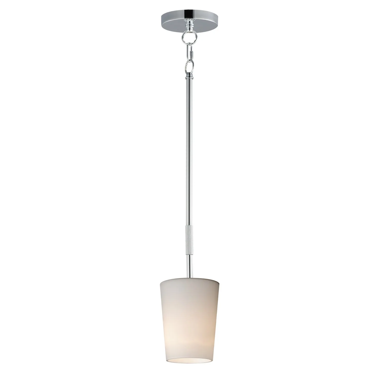 Durham One Light Pendant in Polished Chrome