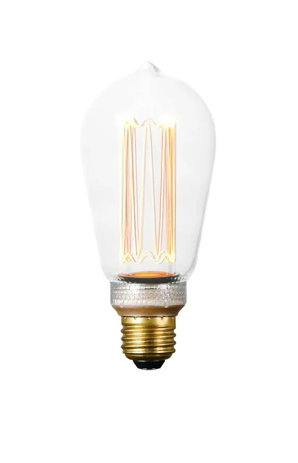 ST64 Clear LED Filament Bulb - 3.5W