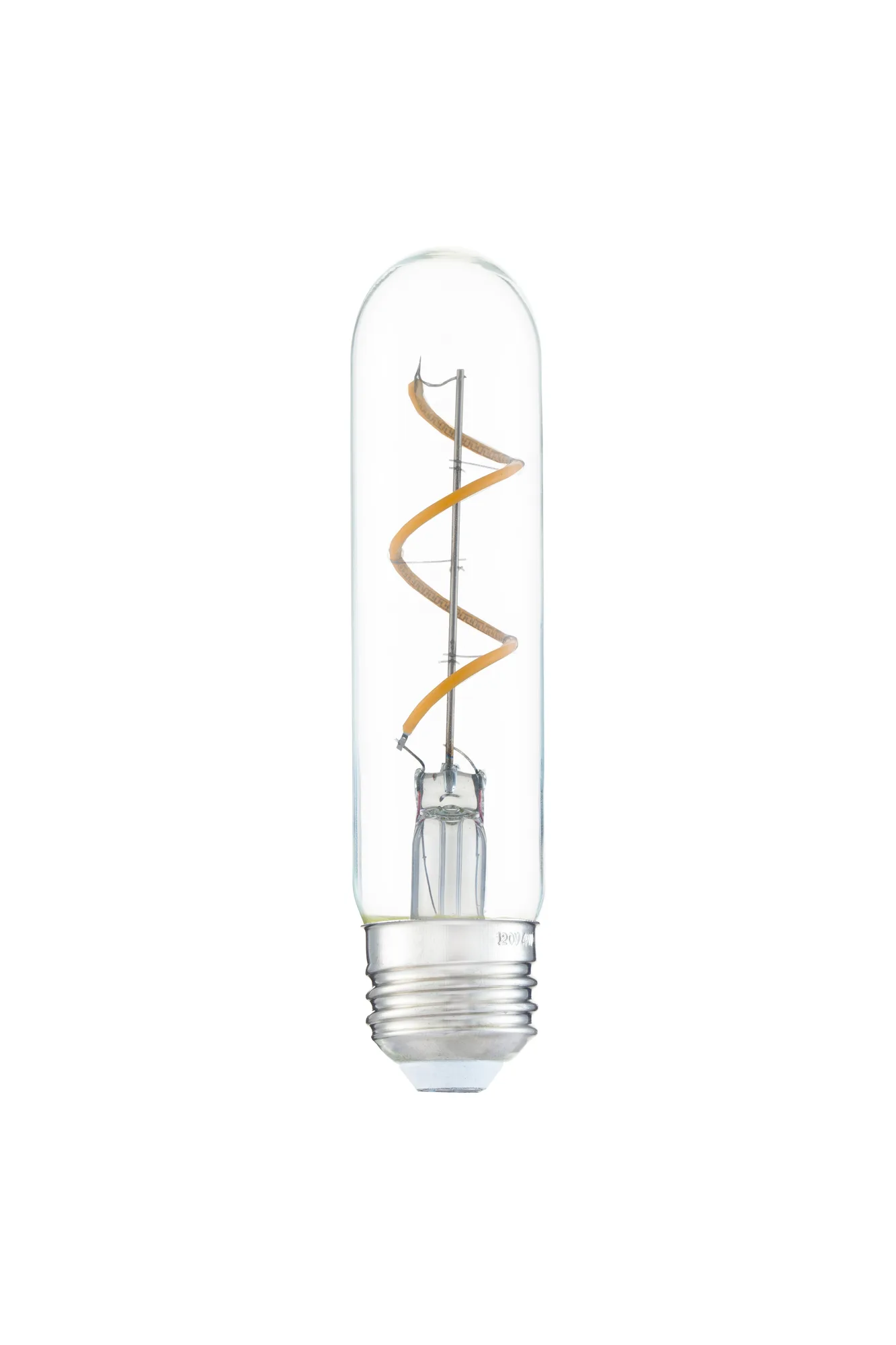 4W LED T10 Clear Bulb - 2700K
