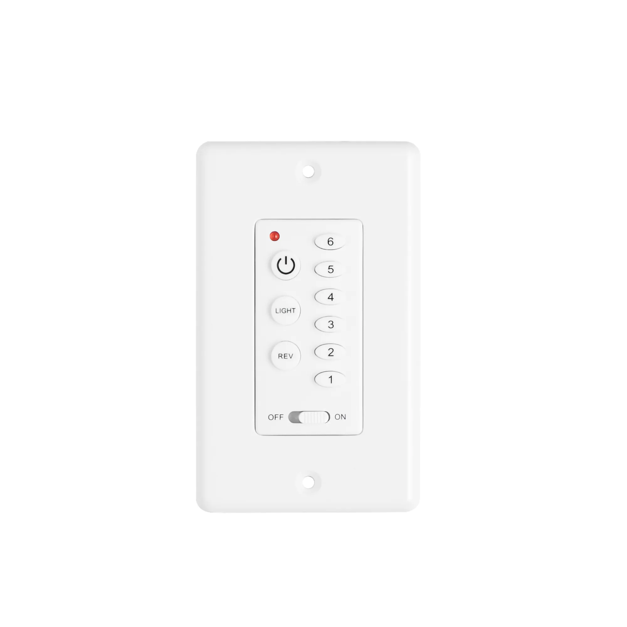 Accessories DC Wall Control Light and Fan Control (Reverse) in White