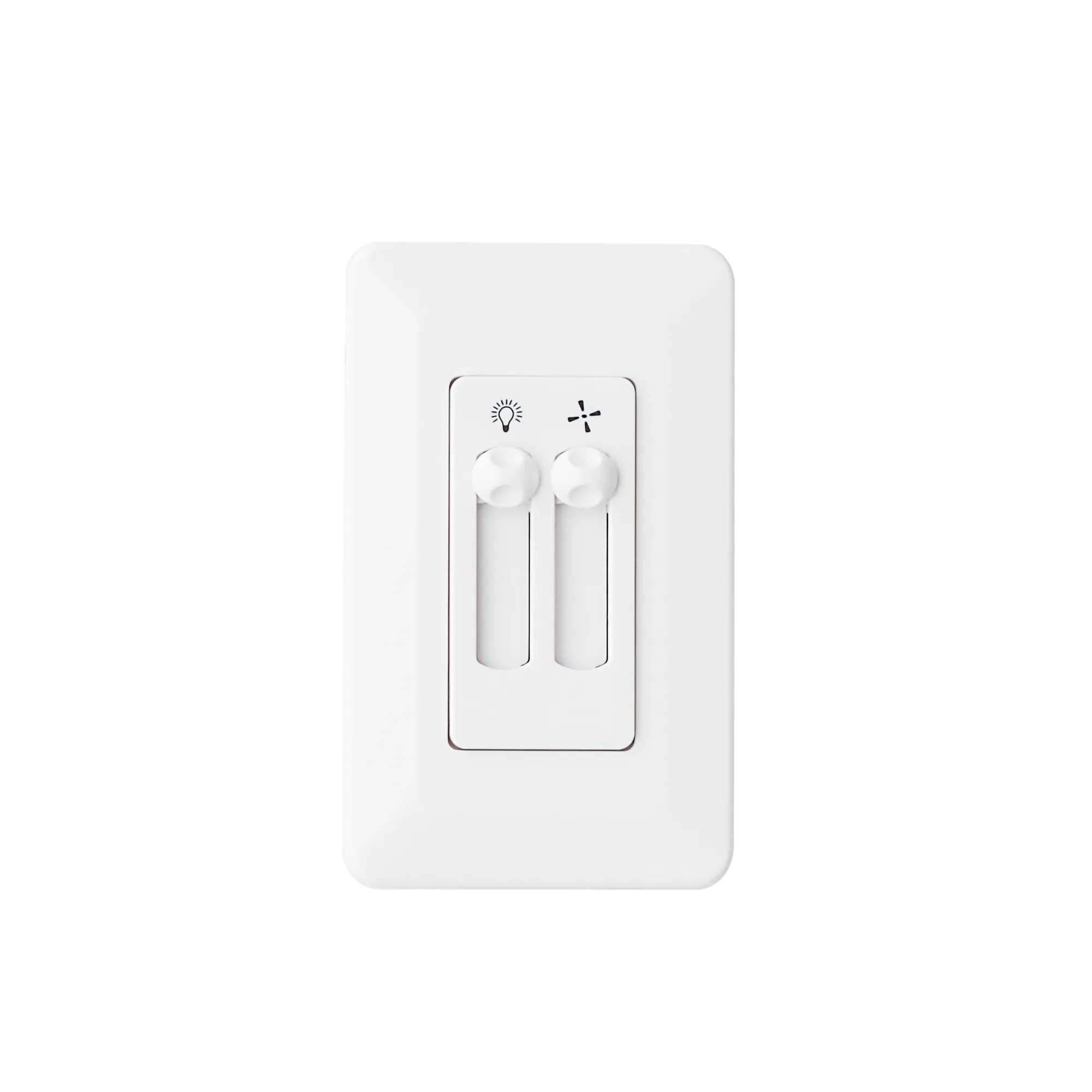 Accessories Wall Control Light Dimming and Fan Control in White