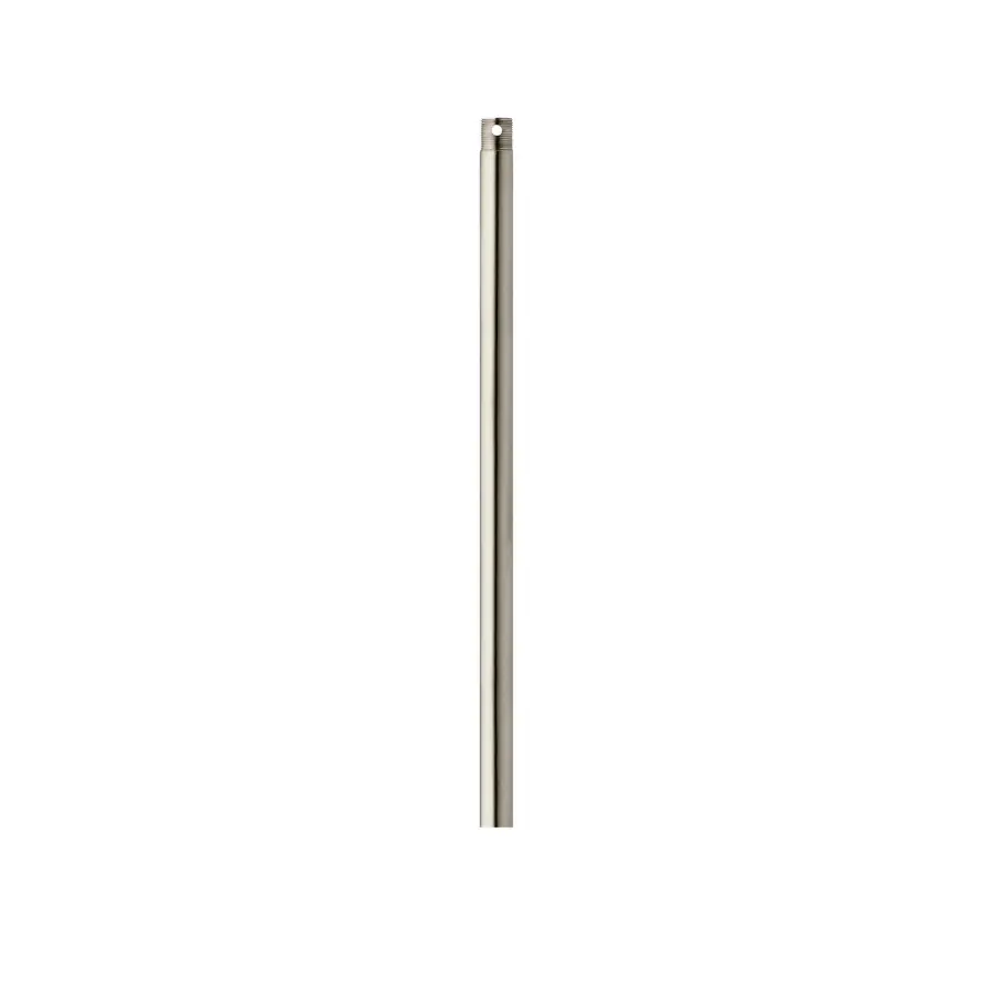 18" Fandelight Down Rod in Satin Nickel