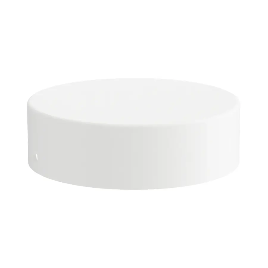 Calibro Cap Wall Sconce in White