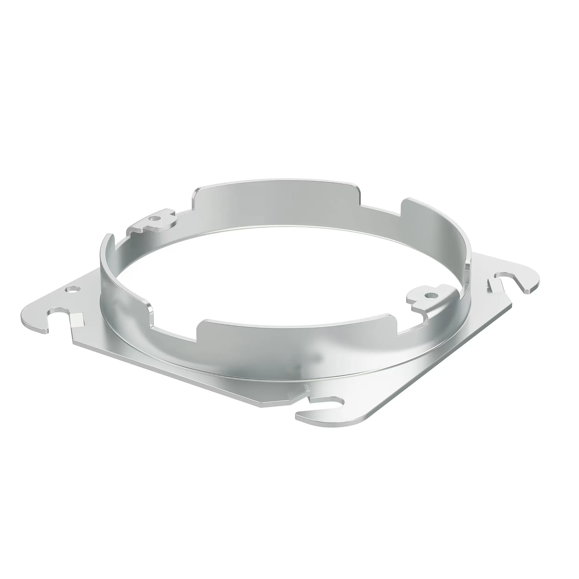 Crisp Mud-In Ring in White / Black