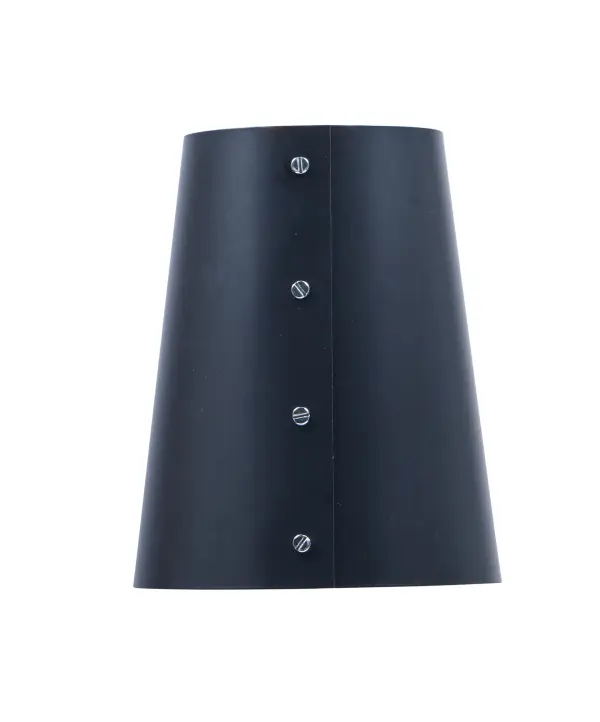 As basic as it gets. A cast socket finished in Polished Chrome is mounted at the end of a black fabric cord. All but the single pendant is supplied with connectors to attach to the ceiling wich allows for customer configuration. Choose from our assortment of decorative bulbs or add the optional metal shade to complete the look.