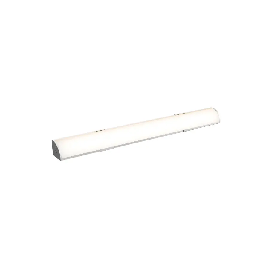CounterMax 24V LED 12" Surface Mount Channel in Brushed Aluminum